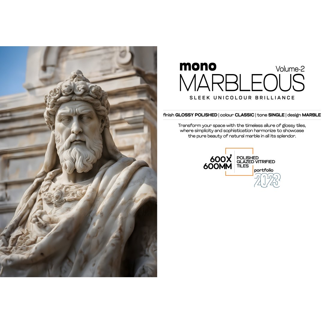 Mono Marbleous_Vol-2 (Glossy Single Tone Classic Marble)